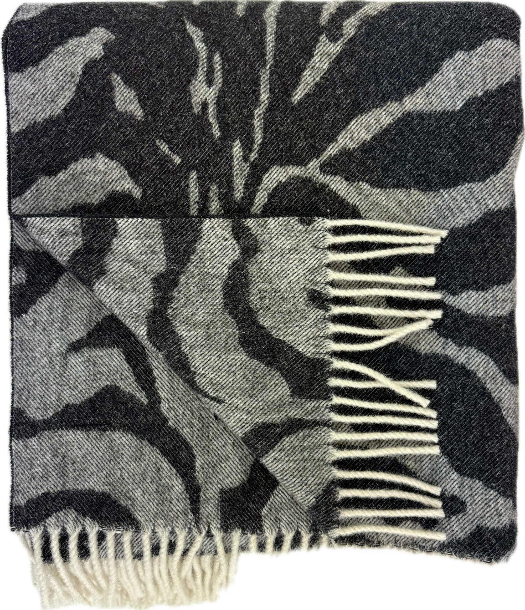 ZEBRA LAMMWOLLDECKE – Bild 3